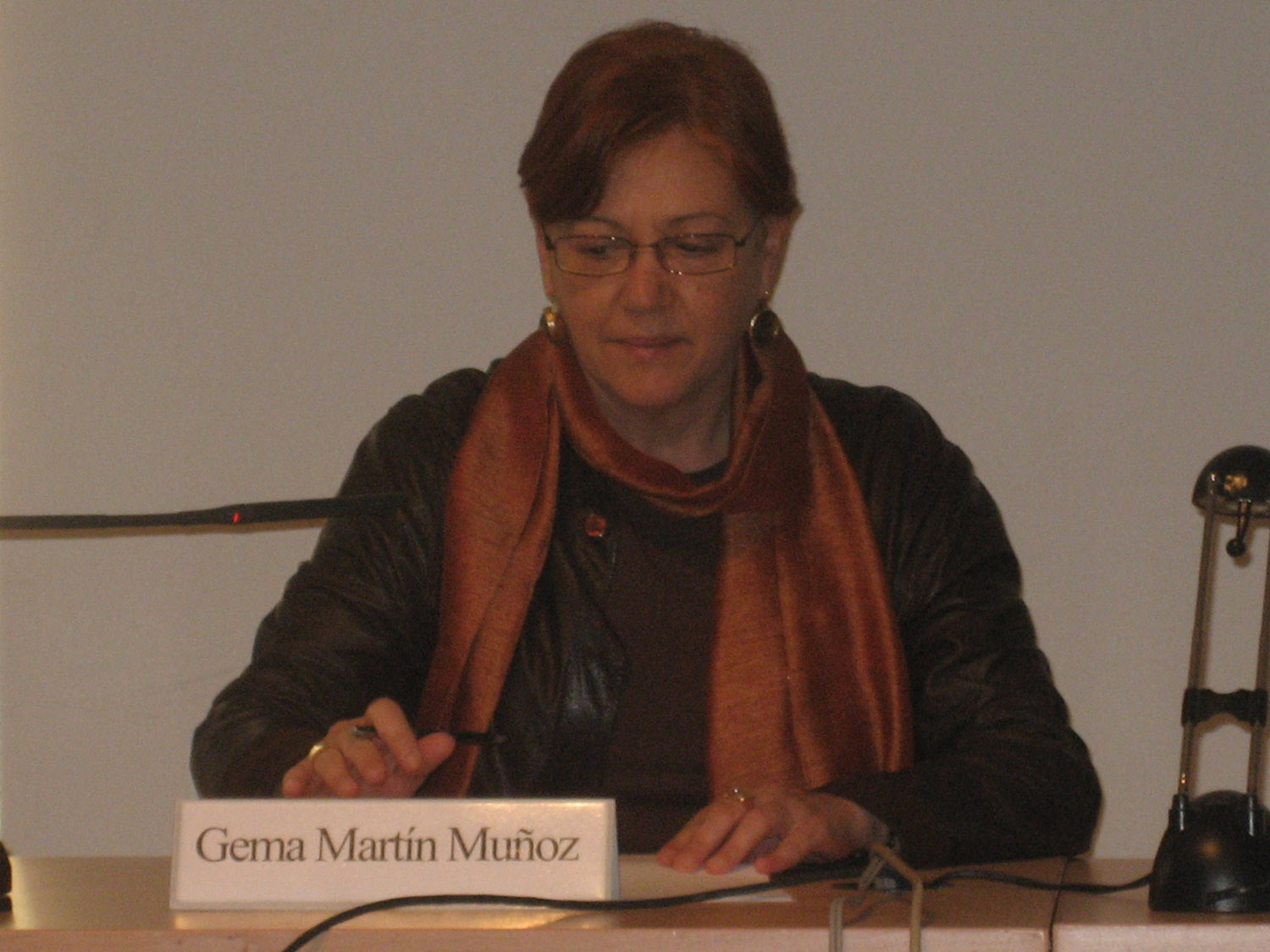 La profesora de la UAM Gema Martín Muñoz