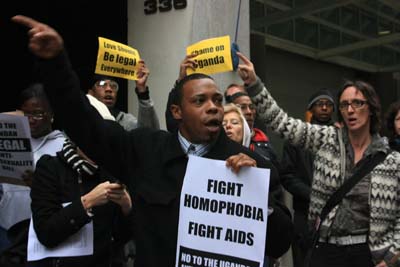 Uganda Anti-Homosexuality Bill protest 2