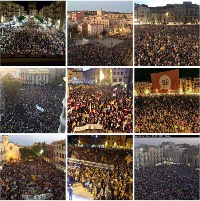 manifestaciones catalunya