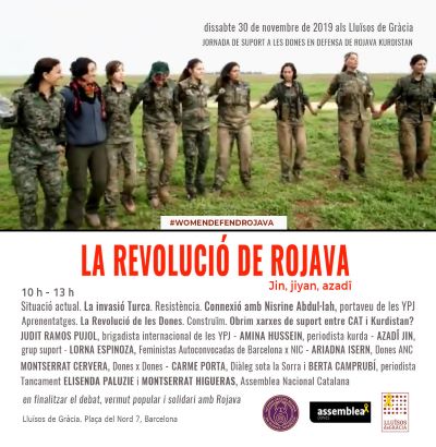 Cartell  Revolució Rojava