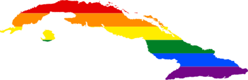 LGBT flag map of Cuba.svg
